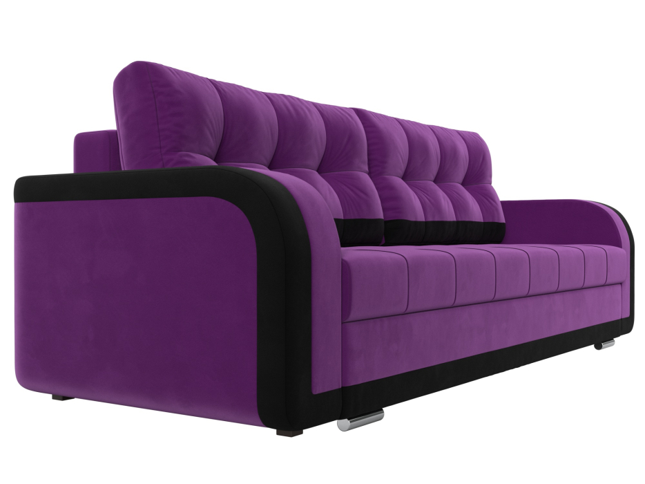 Диваны с ящиком для белья, Диван прямой Марсель, микровельвет