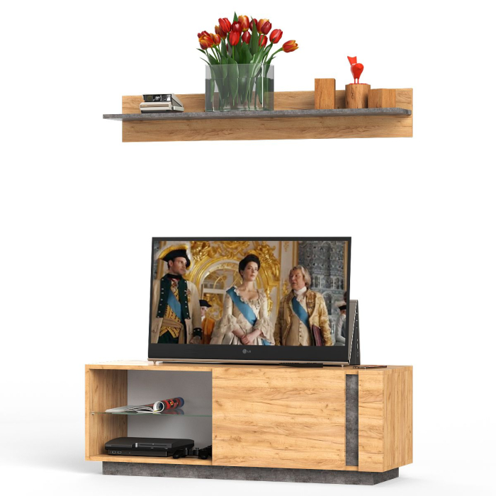 ТВ-тумбы, ТВ Тумба с полкой Арчи № 7