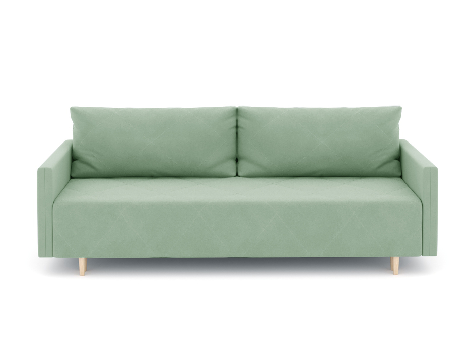 Диваны еврокнижки, Диван-кровать Милли с подлокотниками, велюр