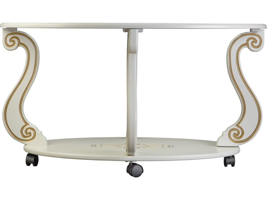 Журнальные столики, Стол журнальный Мебелик Овация (С) на колесах