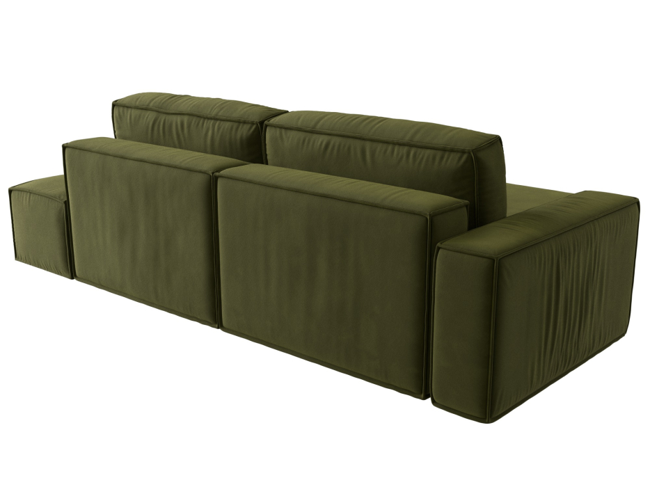 Диваны угловые в гостиную, Угловой диван Прага модерн левый угол, микровельвет