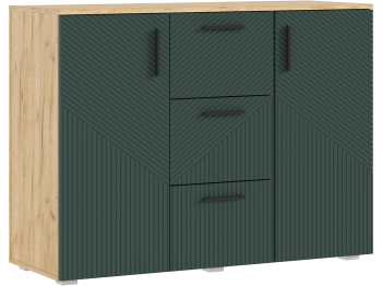 Комод Сильвия 1200 3 ящика/2 двери