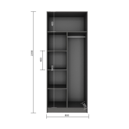 Шкаф Бостон 800