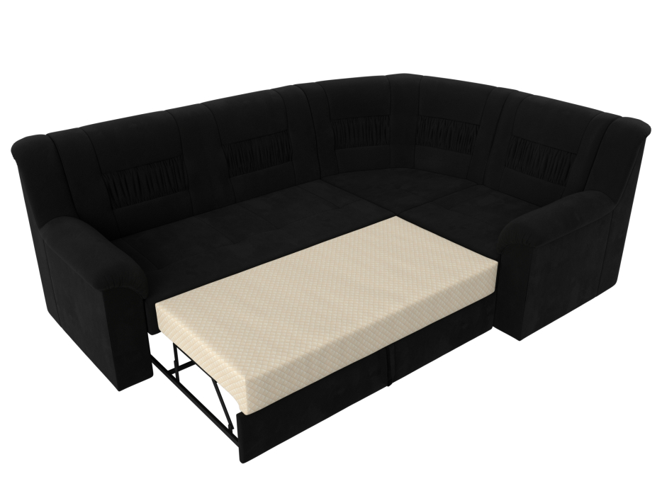 Диваны угловые в гостиную, Угловой диван Карелия правый, микровельвет