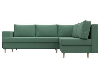 Диван угловой Сильвана правый угол, рогожка Амур