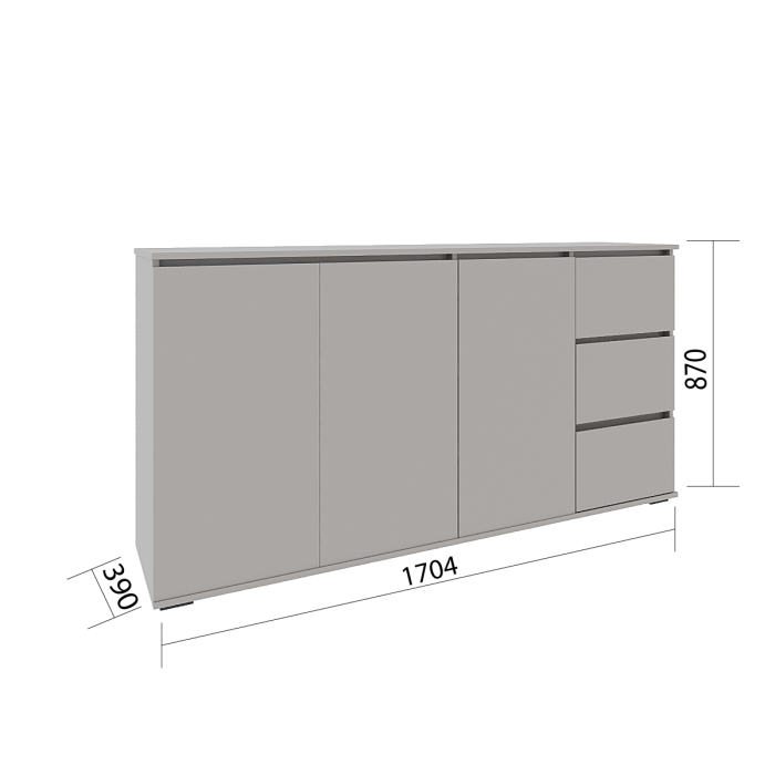 Комоды, Комод Сура 1704