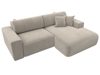 Диван угловой Лига-036 Классик правый угол, микровельвет