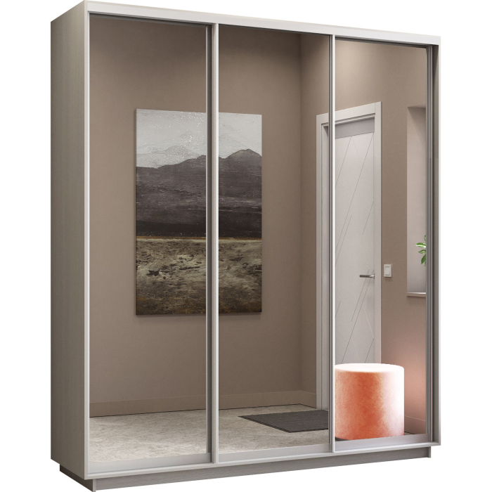 Шкафы-купе, Шкаф-купе Экспресс Экспенс трио 2200 x 2100 x 600