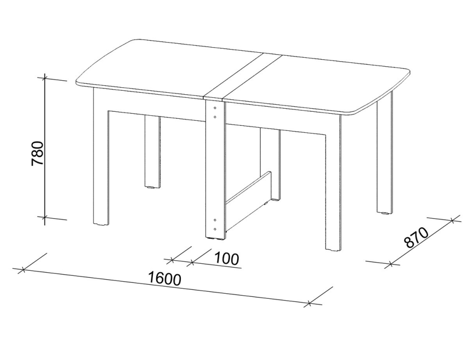 Столы-книжки, Стол-книжка СтК-4 Трансформер