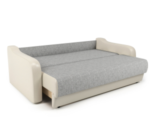 Диван-книжка Грант М 120, экокожа/шенилл