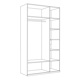 Шкаф комбинированный Валенсия 13.12