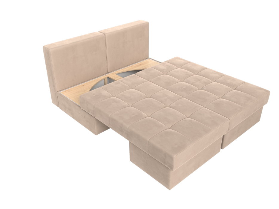 Диваны еврокнижки, Диван трансформер Сплит, велюр