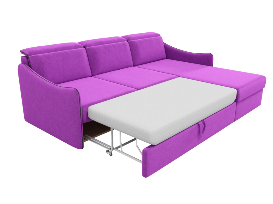 Диваны угловые в гостиную, Диван  угловой Скарлетт,вельвет,правый угол