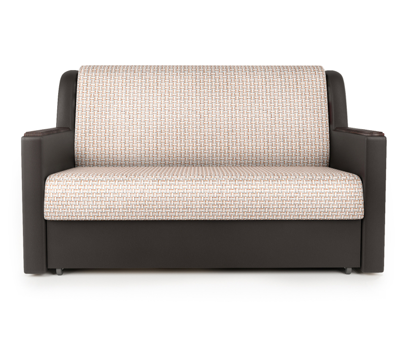 Диваны с ящиком для белья, Диван-кровать Аккорд Д 160, корфу/ экокожа