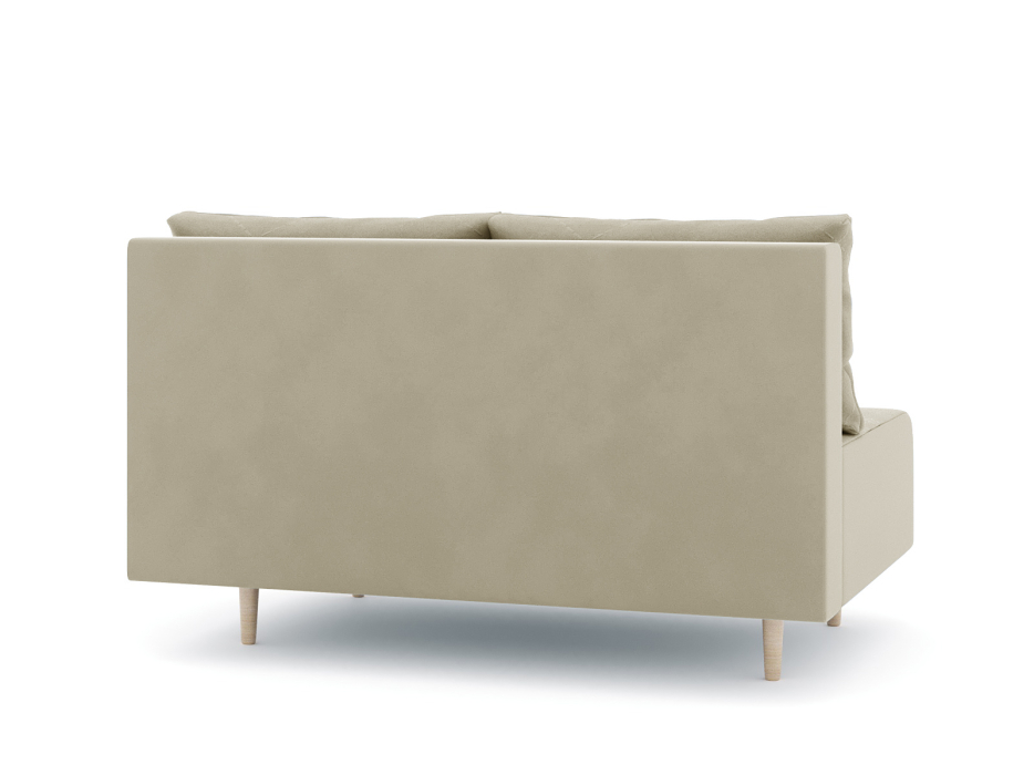 Дизайнерские диваны для гостиной, Диван прямой нераскладной Милли мини 2-х  местный без подлокотников, велюр