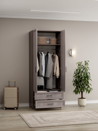 Шкаф распашной МДФ ШК-2/2