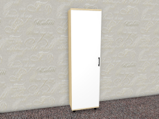 Шкафы одностворчатые, Модульная система Грейс Шкаф ШК-5077  Ясень Асахи