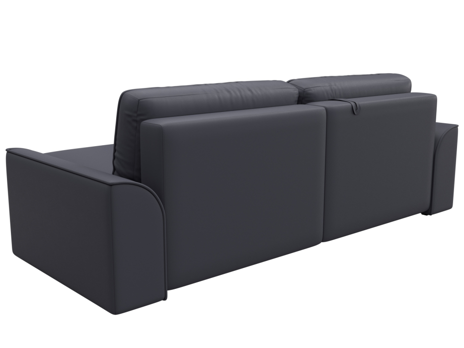 Диваны угловые в гостиную, Диван угловой Лига-048 НПБ, экокожа GRIFON