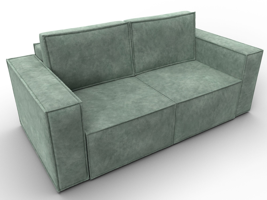 Диваны кровати со спальным местом, Диван прямой Куба мини, велюр BRUT