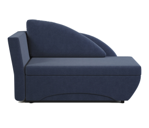 Кушетка Трио левый, велюр