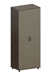 Модульная система Грейс Шкаф ШК-5002  Гикори Джексон Темный