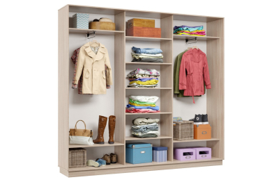 Шкаф-купе Премьер 53 (15;15;15) трёхдверный