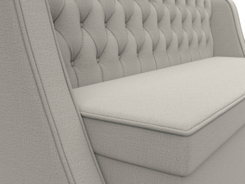 Диван кухонный прямой Лофт, рогожка Амур