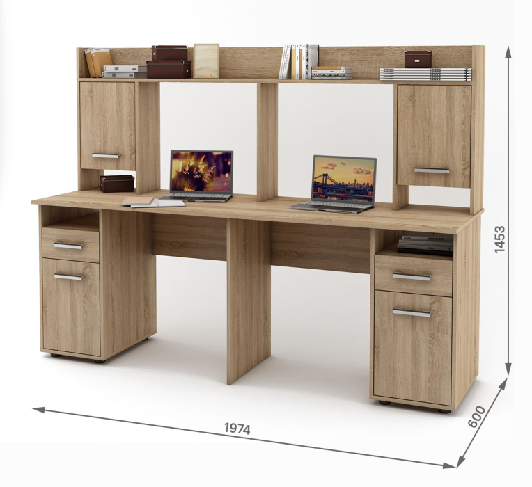 Прямые, Письменный стол Остин-19