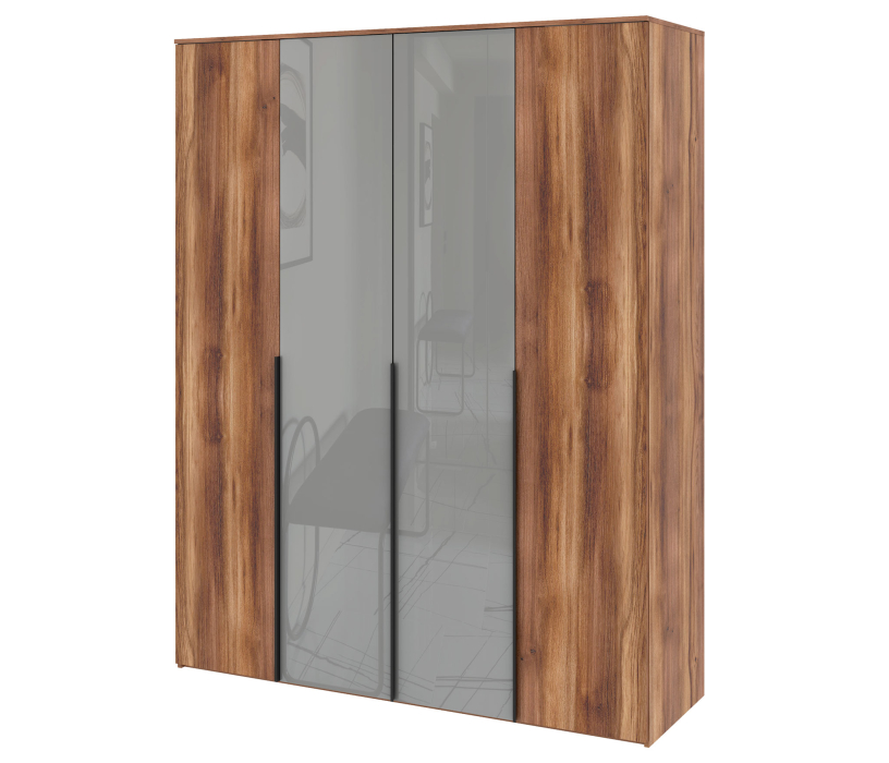 Для одежды, Шкаф 4-х дверный Онтарио