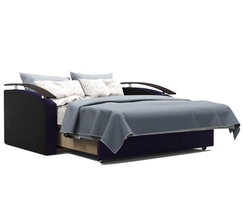 Диваны с ящиком для белья, Диван аккордеон Верона 160