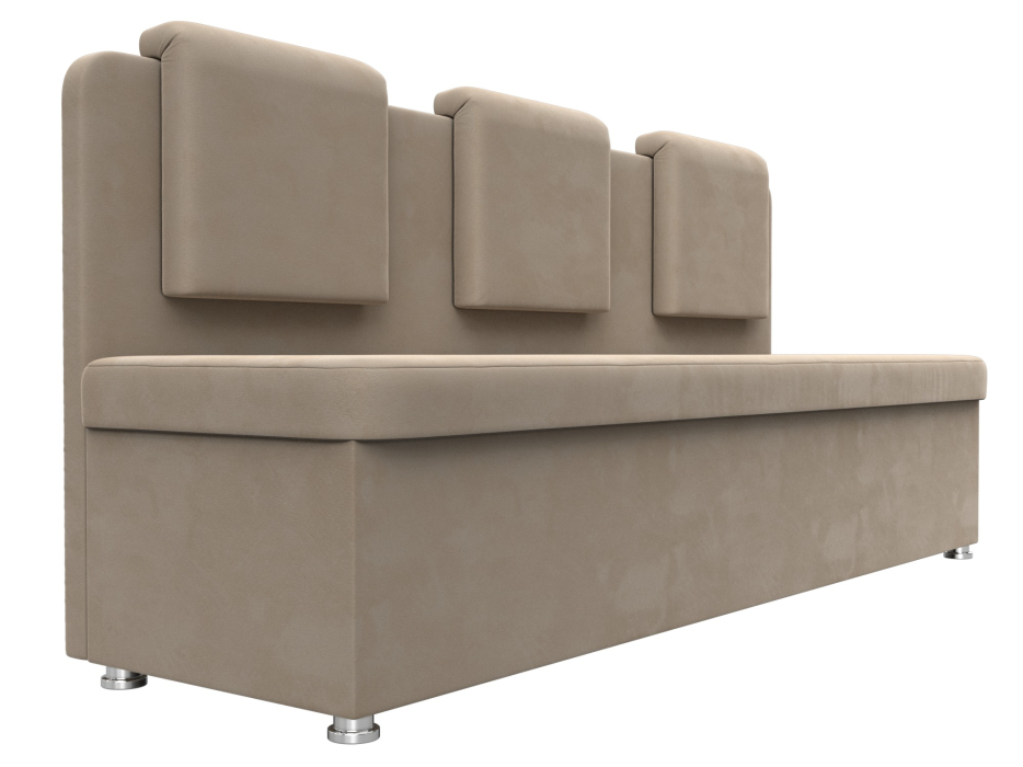 Кухонные уголки, Диван кухонный прямой Маккон 3-х местный, велюр