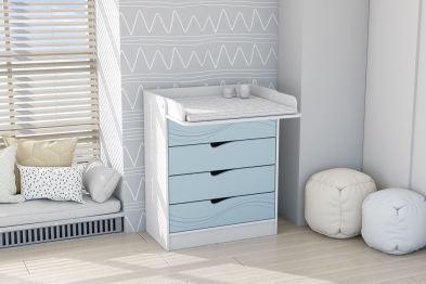 Комод Раскладной МДФ Бриз Волна