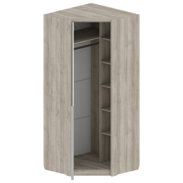 Шкаф Анима ШК-3219, дуб серый, белый