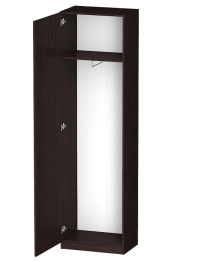 Распашной шкаф Лайф для одежды 60*40*215 Венге