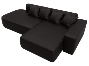 Диван угловой Лига-065 угол правый, экокожа GRIFON