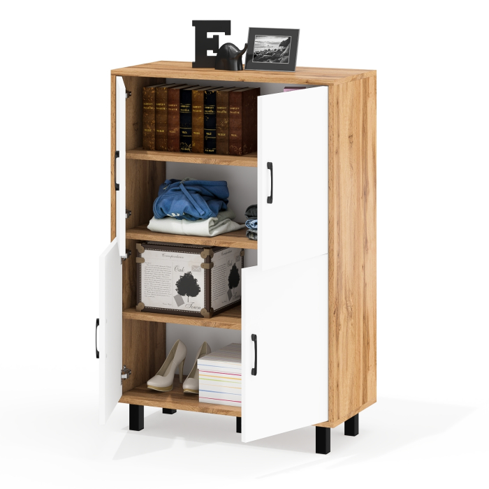 Комоды, Тумба-комод четыре дверки РВК 126-804