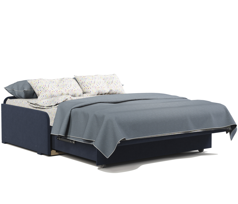 Диваны с ящиком для белья, Диван-кровать Коломбо БП 120, велюр