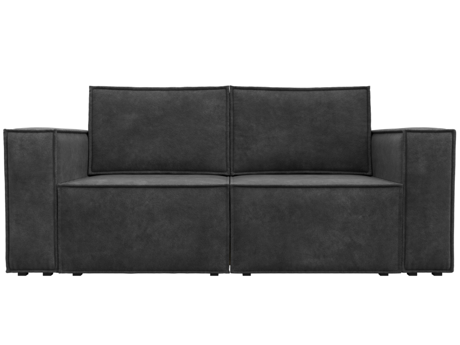 Диваны кровати со спальным местом, Диван прямой Куба мини, велюр BRUT