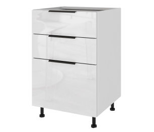 Тумба напольная с 3-мя ящ.  82*60 Калипсо (ТЯ3-60Ц)+(ФТЯ3-60)