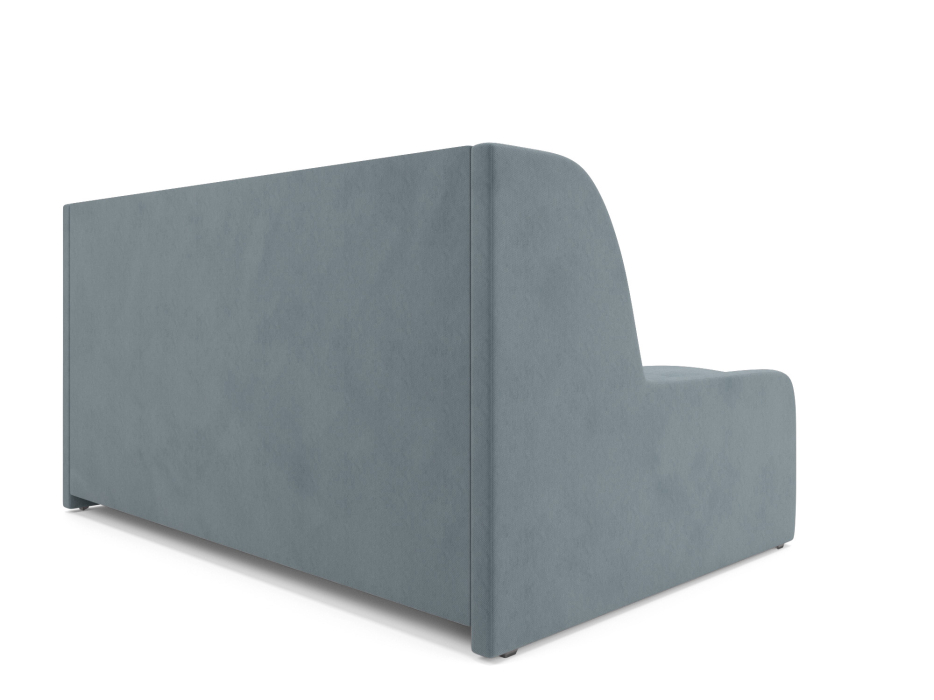 Диваны с ящиком для белья, Диван аккордеон Барон №6 ППУ 180х200 Велюр