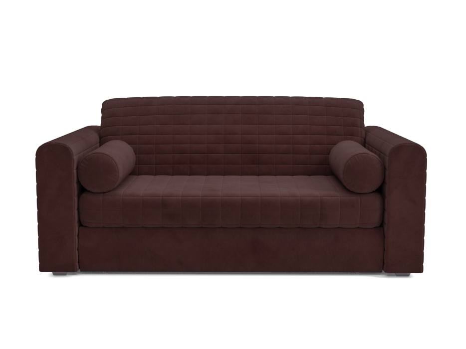 Диваны с ящиком для белья, Диван аккордеон Барон №5 НПБ 140х200 Велюр