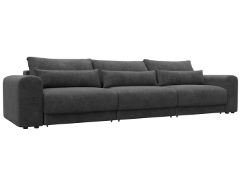 Диван прямой Лига-056 НПБ Лонг, велюр BRUT