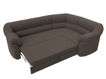 Диван угловой Карнелла правый угол, рогожка Амур