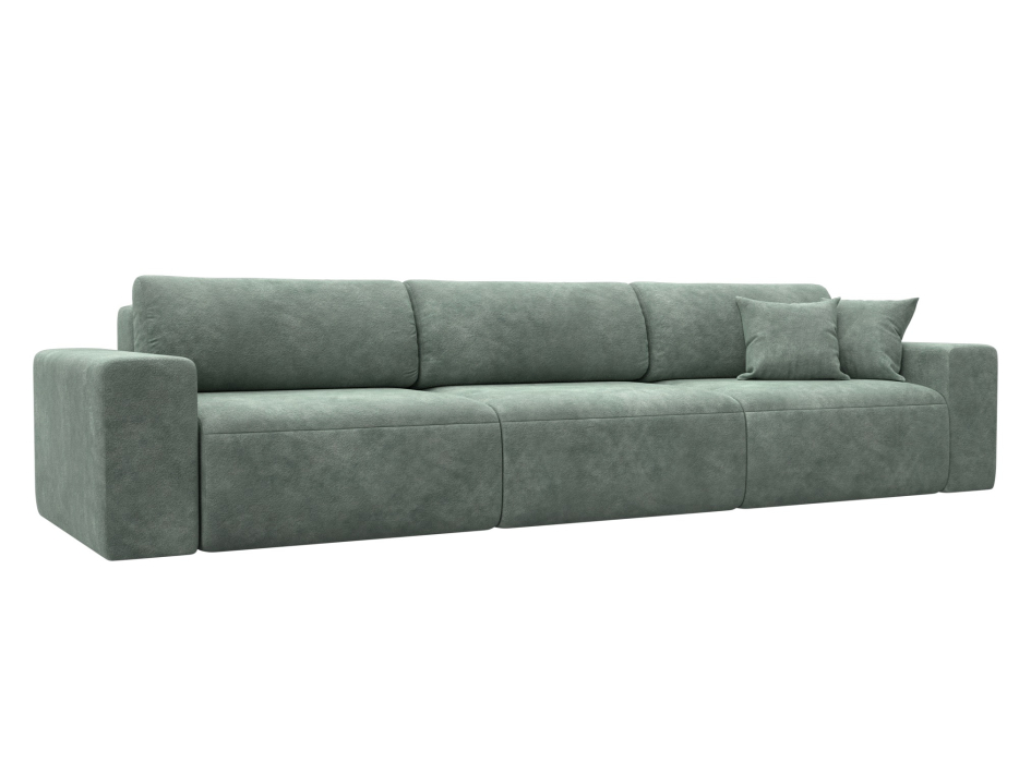 Диваны еврокнижки, Диван прямой Лига-036 НПБ Классик Лонг, велюр BRUT