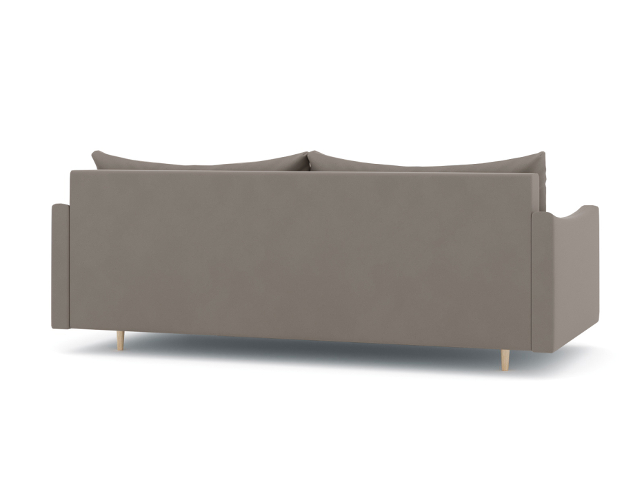 Диваны еврокнижки, Диван-кровать еврокнижка Смайл с подлокотниками, велюр