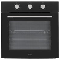 Духовые шкафы, Электрический духовой шкаф KRONA ARADEO 60 BL (независимый)