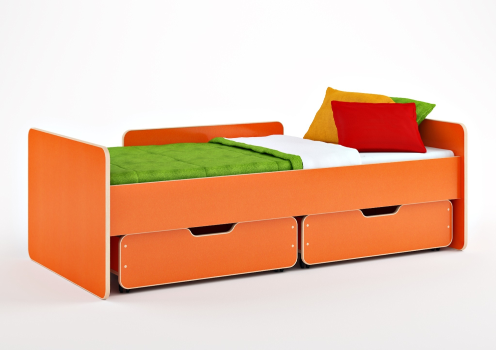 Кровати одноярусные, Детская кровать Легенда 14.1