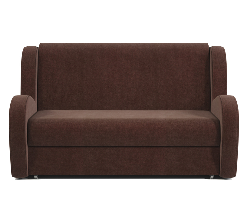 Диваны с ящиком для белья, Диван-кровать Барон 120, велюр