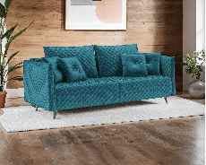 Диваны кровати прямые, Диван прямой Вашингтон тик-так (Бархат)