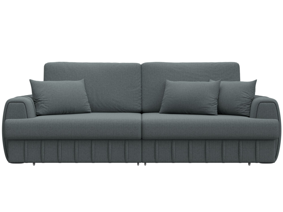 Диваны еврокнижки, Диван прямой Лига-057 НПБ, рогожка Амур